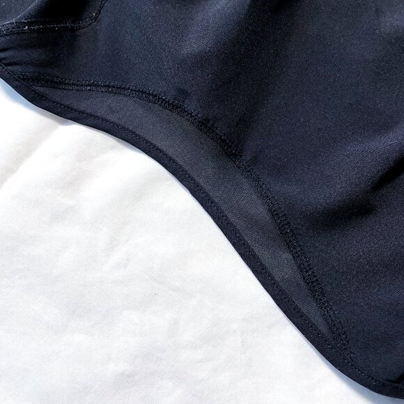 Tek Gear by Kohls Ladies L Multi-Purpose 4” Shorts w Pockets Comfort Waist Black - Picture 6 of 9